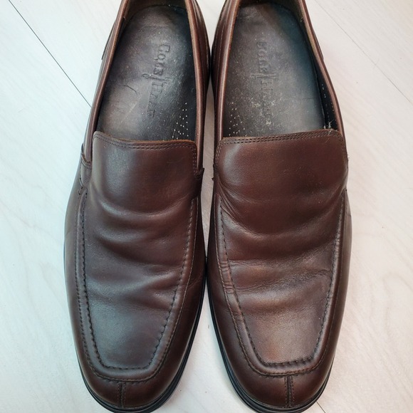 Cole Haan Mens 10 M‎ Brown Leather Loafer Shoes Nike Air Comfort - Picture 3 of 16